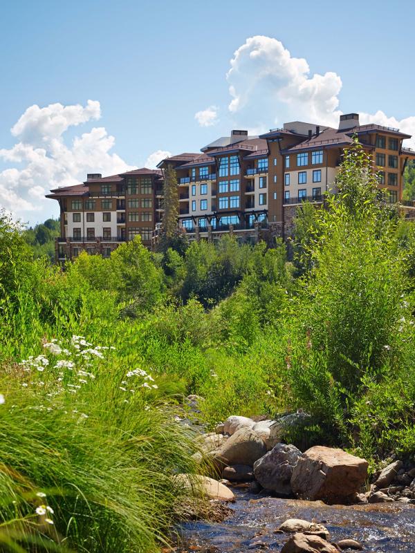 Viceroy Snowmass view from a brook