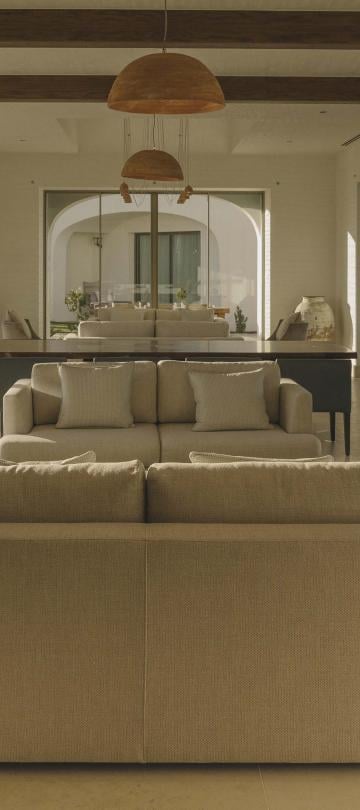 The lounge area of Ombria Kitchen