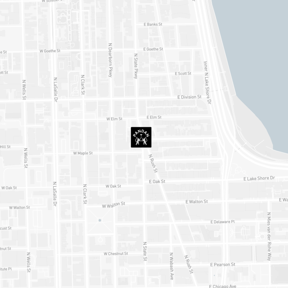 pandan restaurant chicago location map