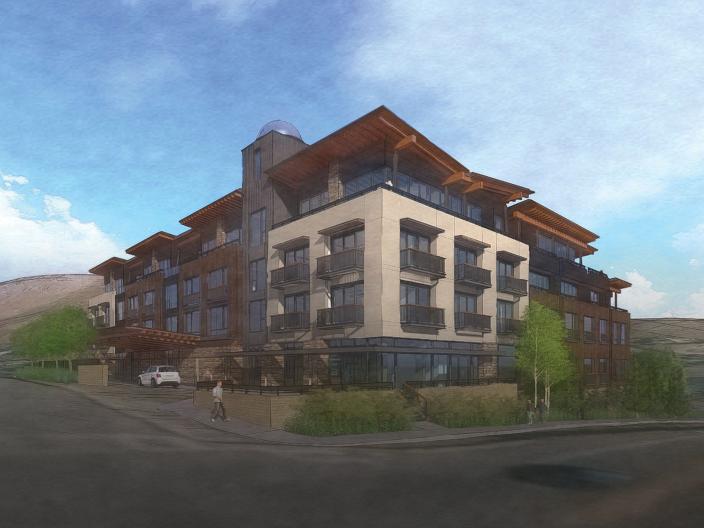 A render of Viceroy Sun Valley