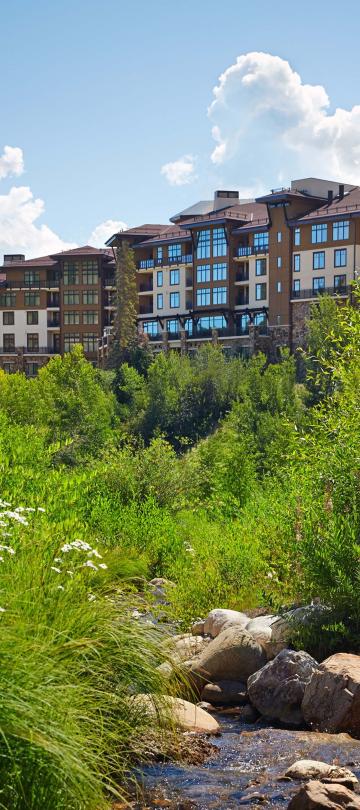 Viceroy Snowmass view from a brook